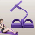 Pedal Exerciser & Resistance Band Set for Home Fitness