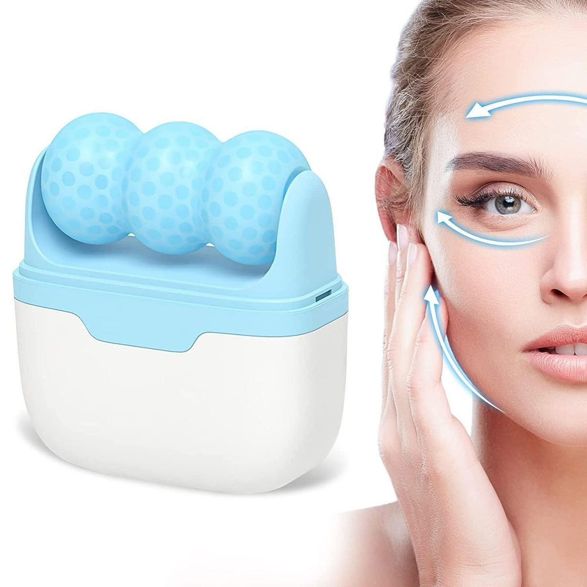 2-in-1 Face & Body Ice Roller for Cooling Self-Care