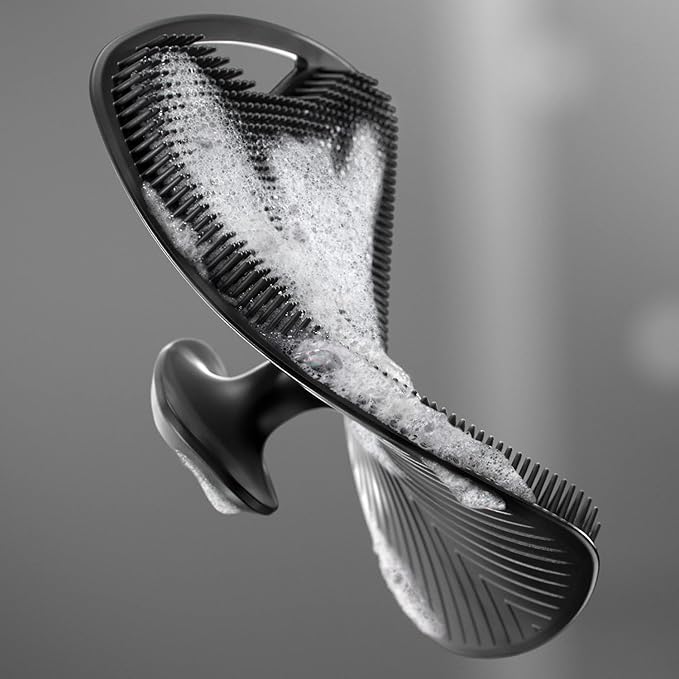 Silicone Body Scrubber – Reusable Shower Cleansing Brush