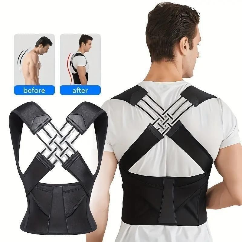 Adjustable Back Posture Corrector for Men & Women – Stand Tall & Pain-Free