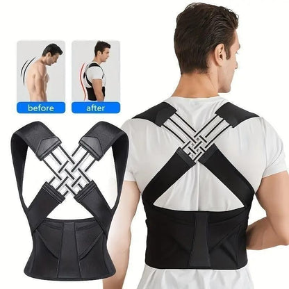 Adjustable Back Posture Corrector for Men & Women – Stand Tall & Pain-Free