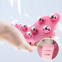 Muscle Pain Relief Roller Glove for Body Relaxation - Anti-Cellulite Massage Gloves