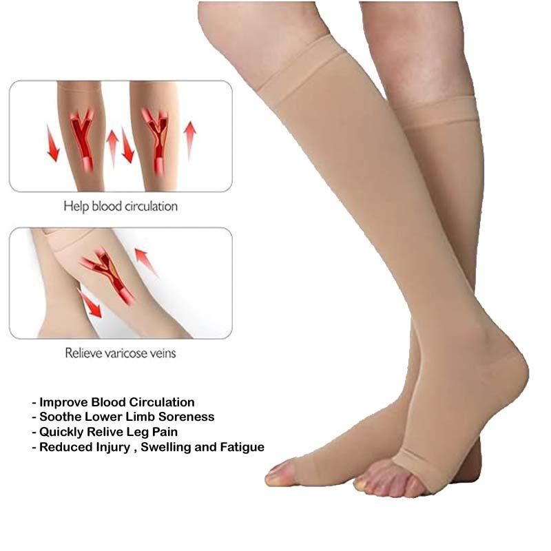 Varicose Veins Pain Relief Compression Socks for Running, Sports, Fitness, Medical