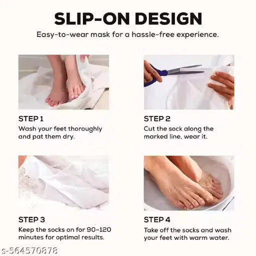 Silky Exfoliating Foot Mask