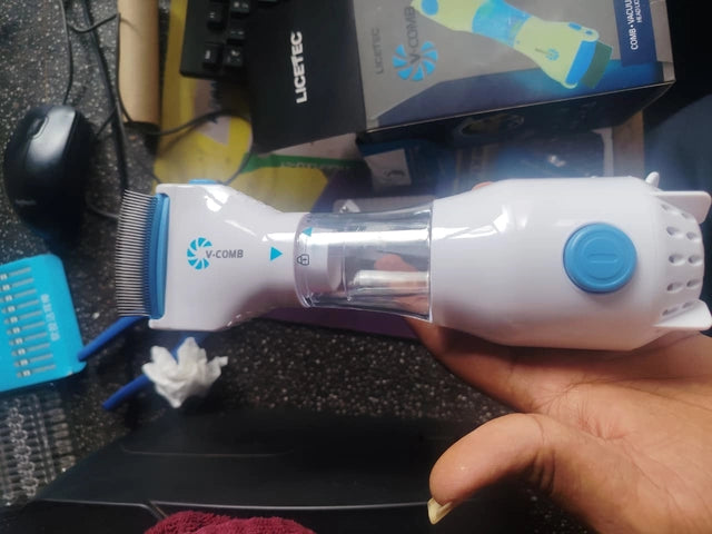 Chemical-Free Head Lice & Nit Removal Comb