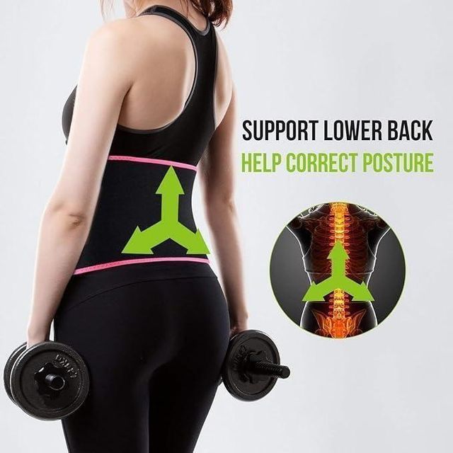 Adjustable Waist Trimmer Belt for Workouts