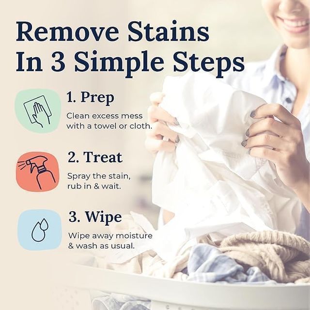 Fabric Stain Remover Spray for Home Care (2 Pack)