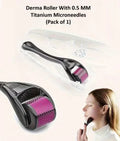 Titanium Microneedle Derma Roller – 0.5mm